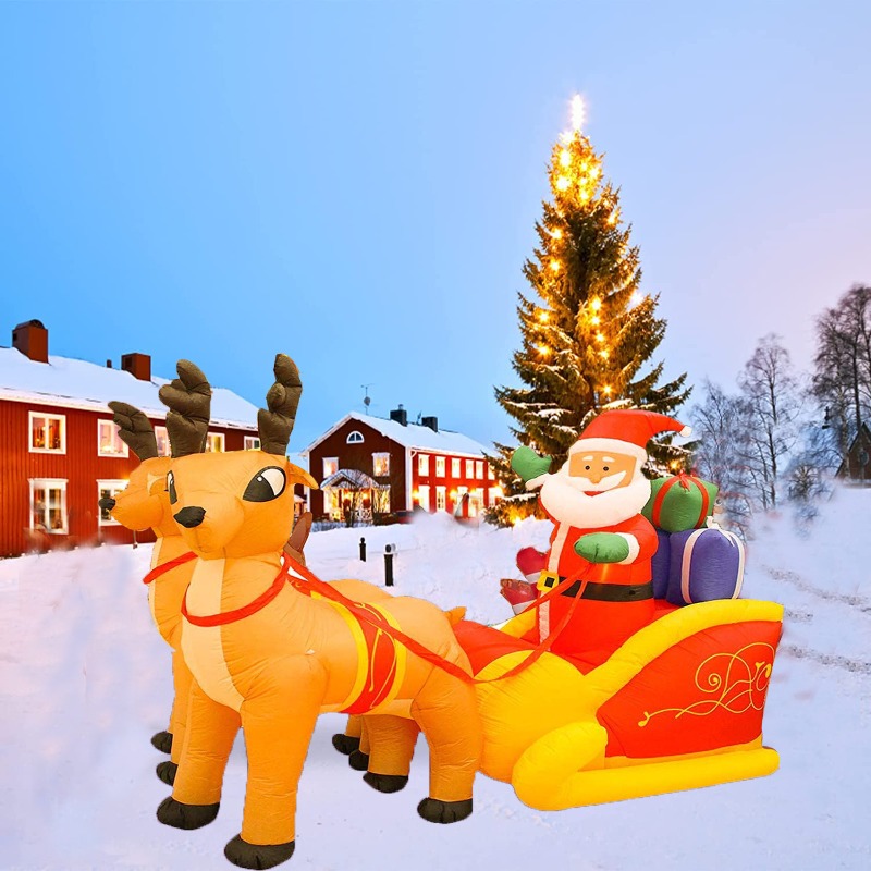 Christmas Inflatable Santa Sle - Mountain Biking Holidays review and price