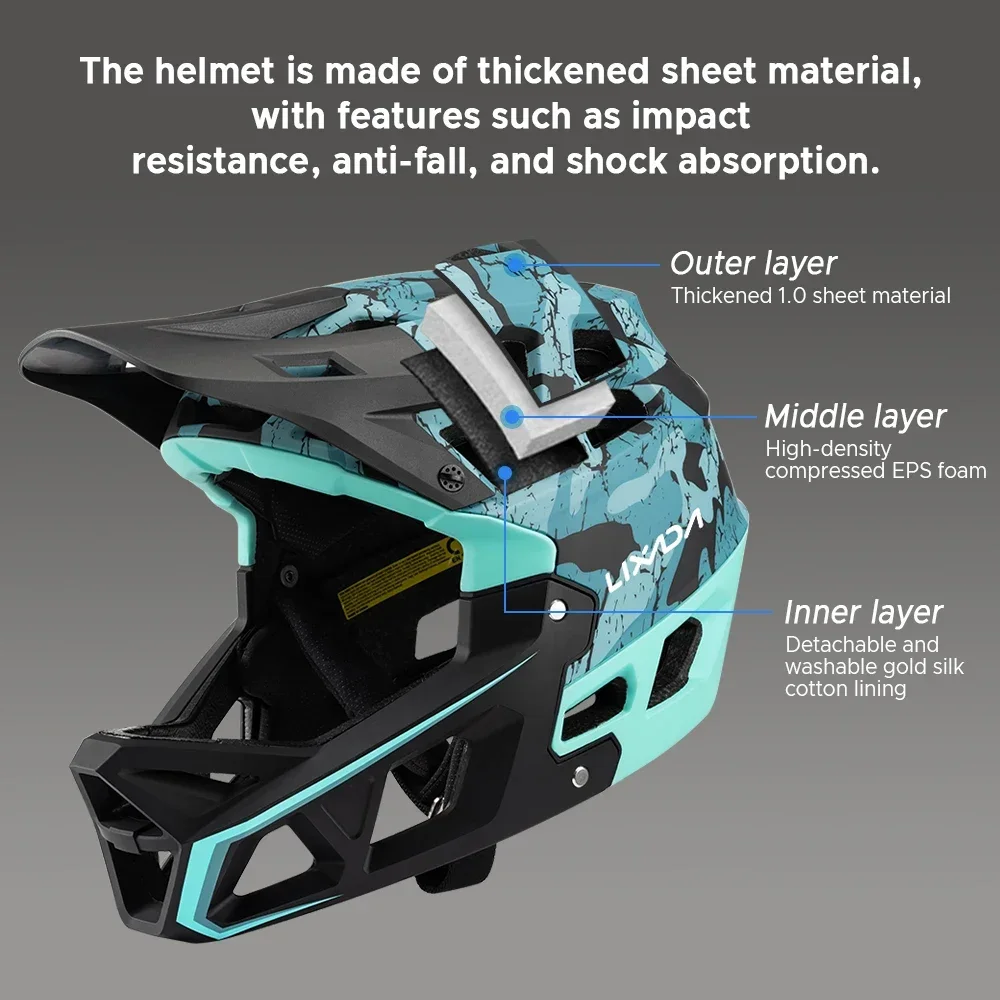 Mountain Bike Safety Cycling G - Mountain Biking Helmet Full Face review and price