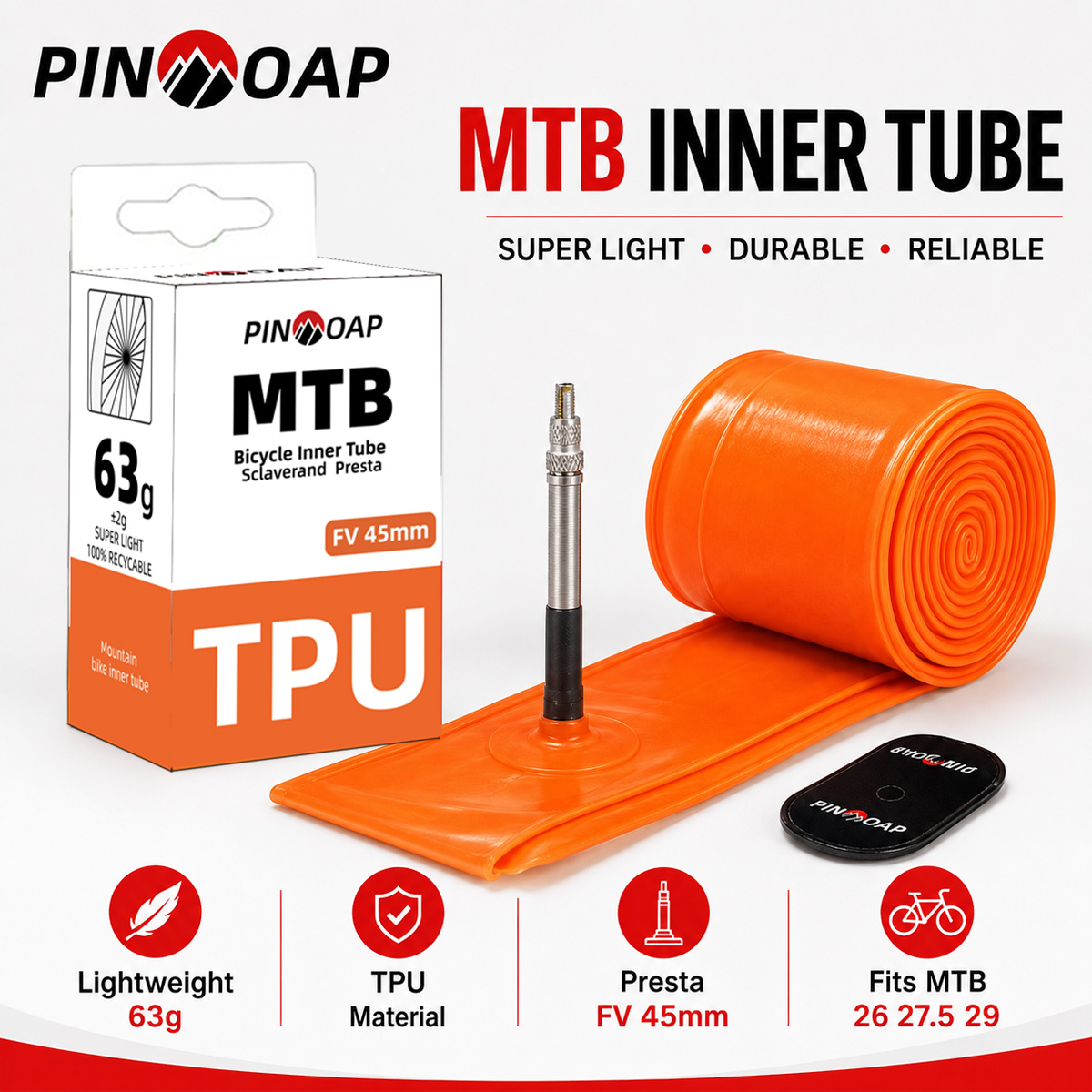 PINMOAP Mtb Inner Tube Mountai - Mountain Biking Trails review and price