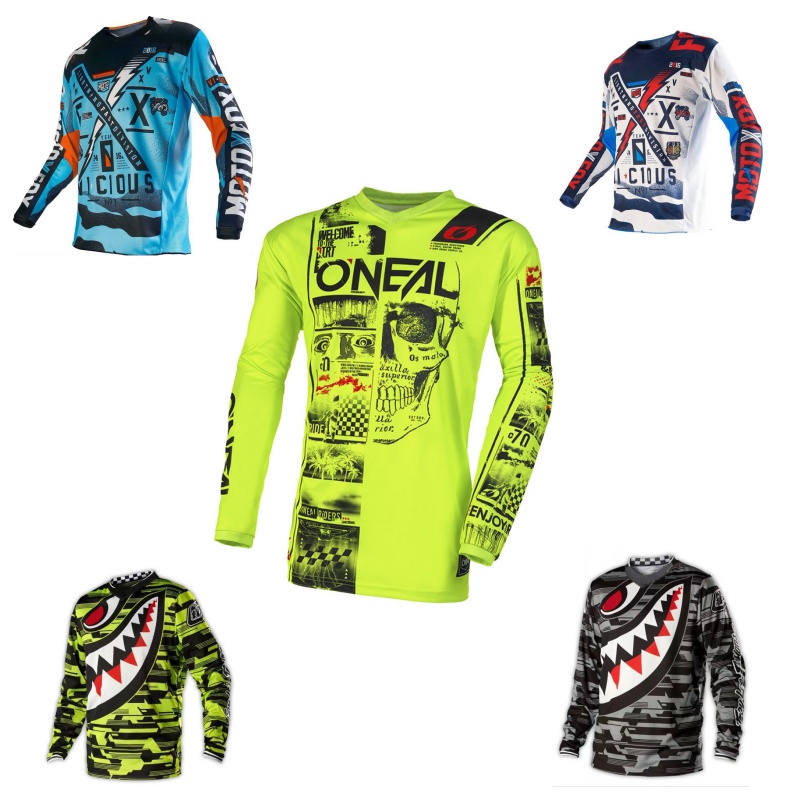 Racing Jersey MTB Downhill Off - Mountain Biking Trails review and price