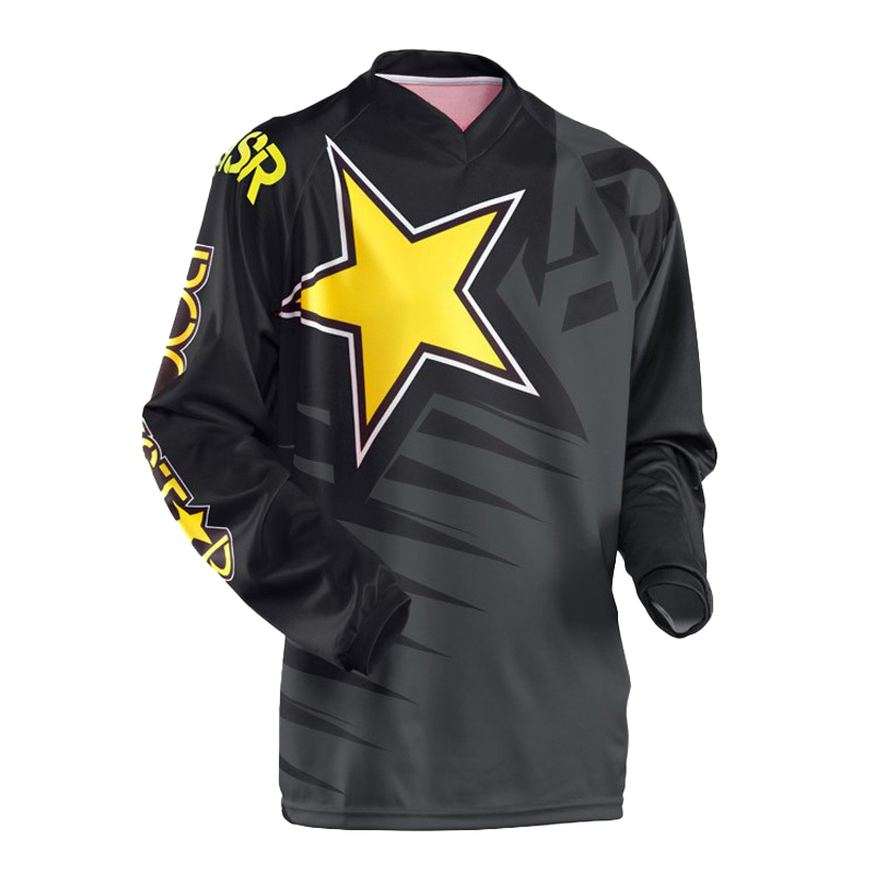 Racing Jersey MTB Downhill Off - Mountain Biking Trails review and price