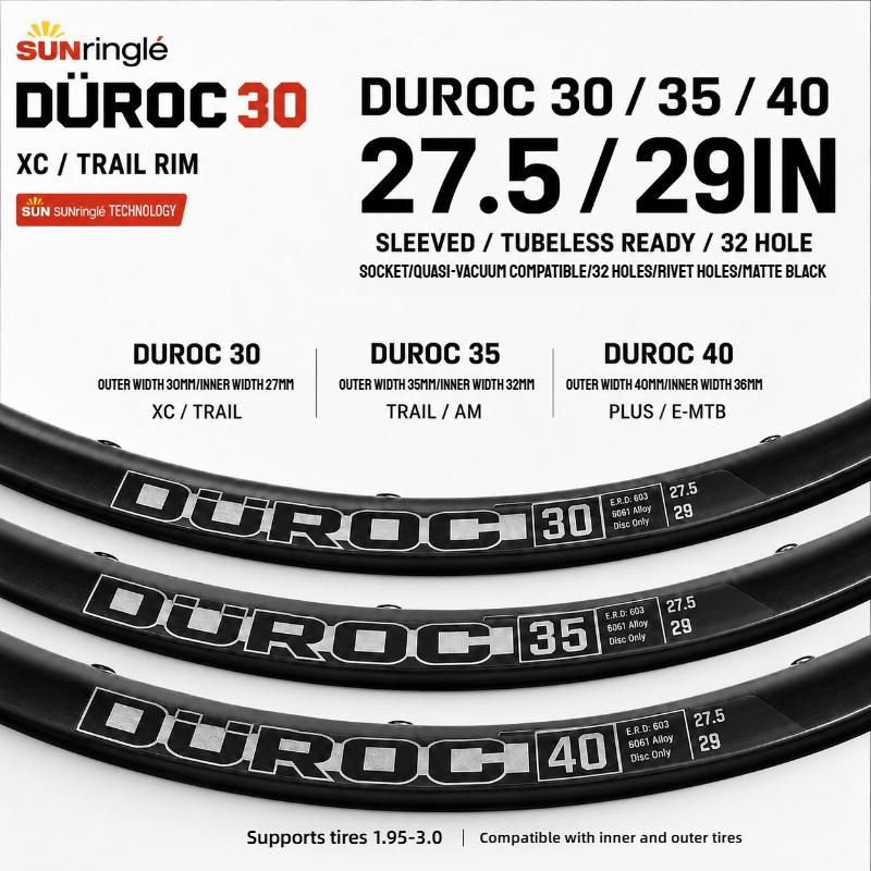 DUROC 30 35 40 MTB Rim 27.5 29 - Mountain Biking Trails review and price