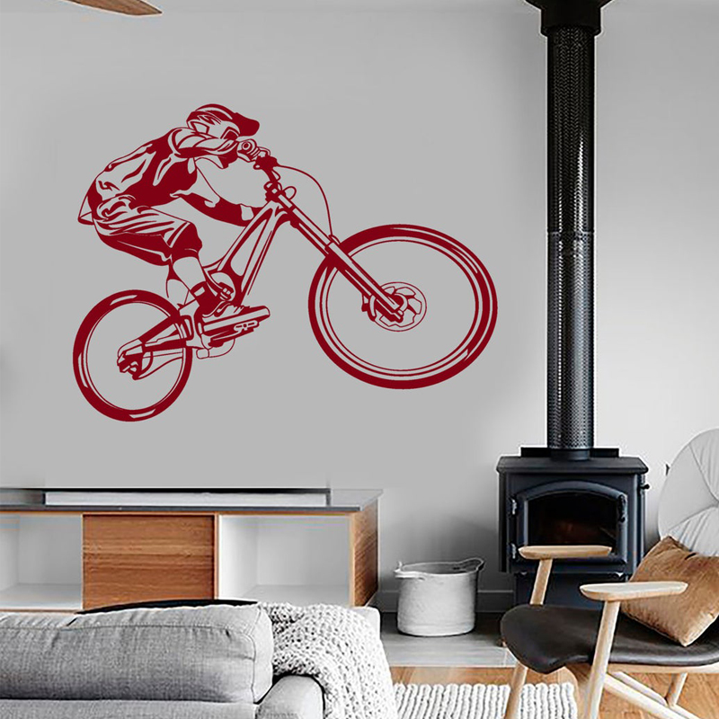 Wall Vinyl Decal Mountain Bike - Mountain Biking Extreme review and price
